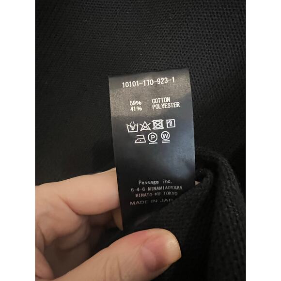 COG The Big Smoke Sweatshirt Pullover Crewneck One Size Black Dolman Sleeves - Picture 3 of 6